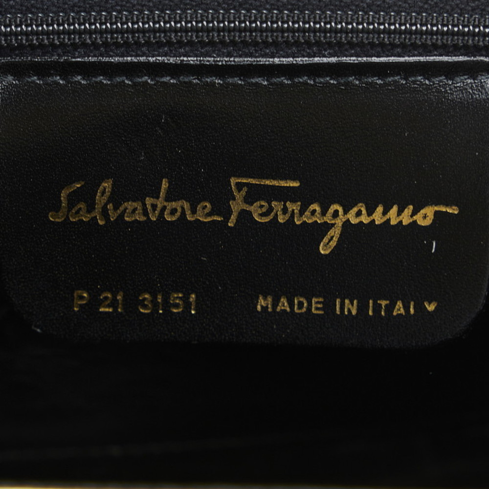 SALVATORE FERRAGAMO Gancini Shoulder Bag P213151 Gold Leather Ladies - Picture 7 of 8